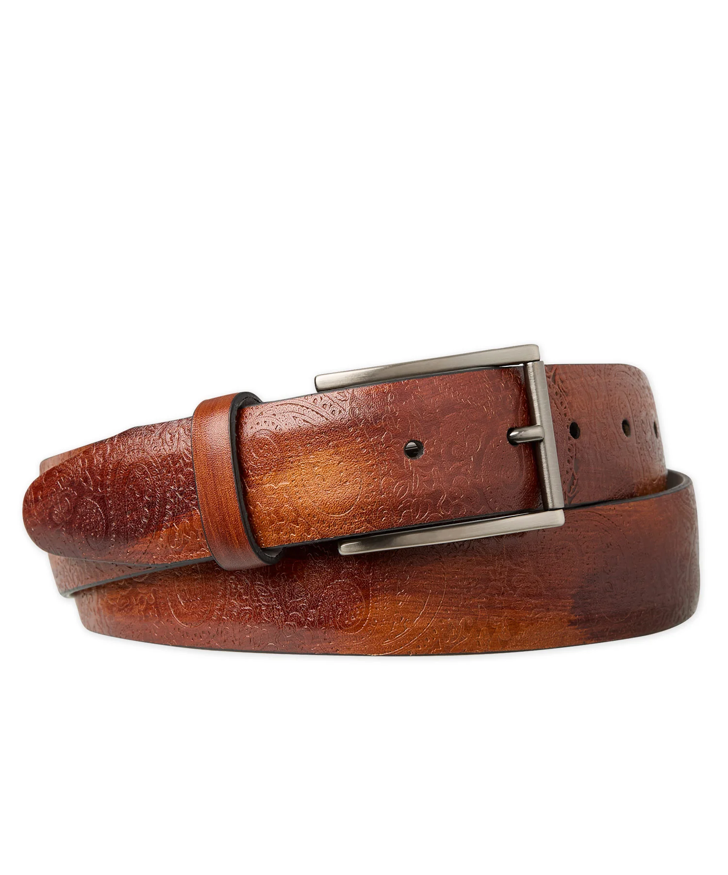 Westport Black 35mm Paisley Aviation Belt - Image 3