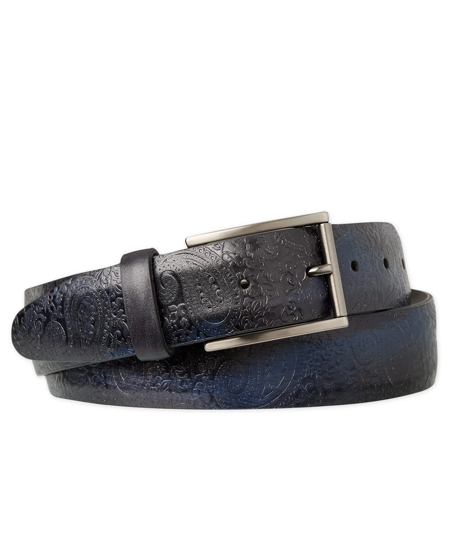 Westport Black 35mm Paisley Aviation Belt - Image 5