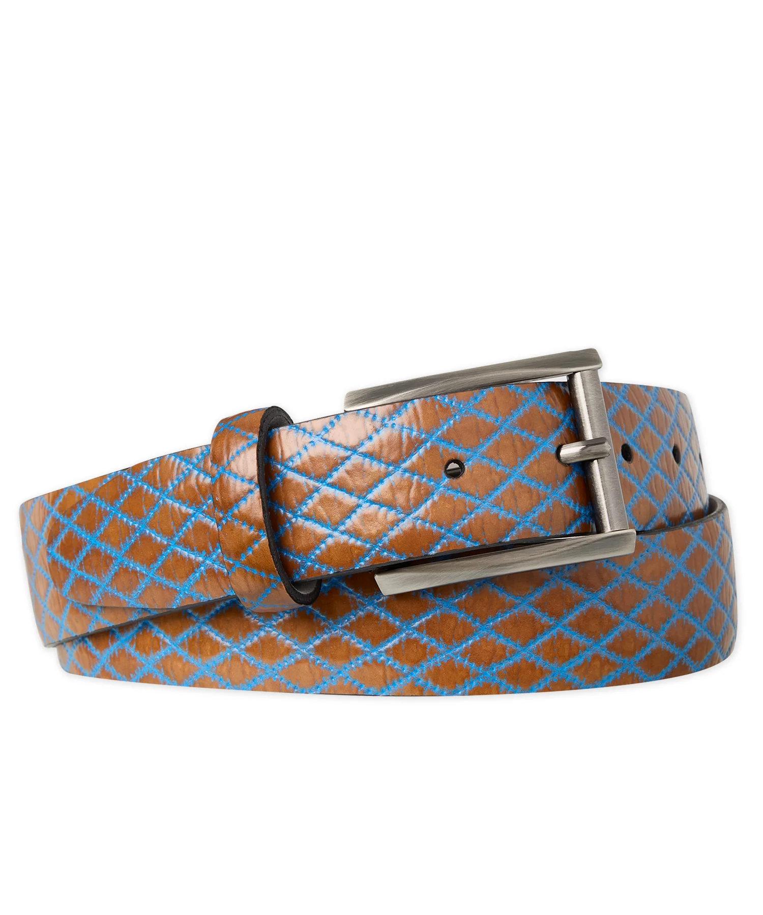 Westport Black 35mm Diamond Crimson Belt - Image 3