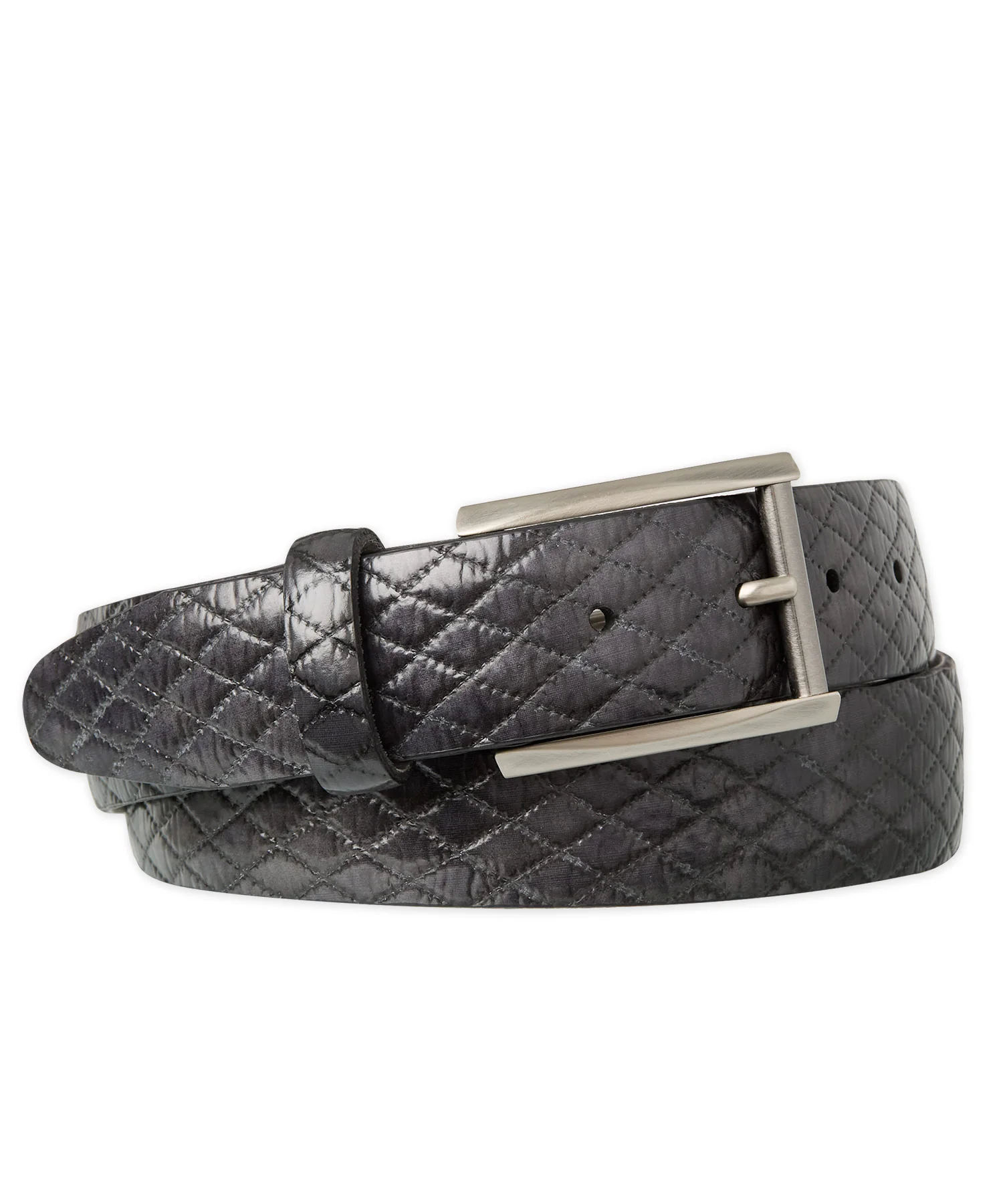 Westport Black 35mm Diamond Crimson Belt - Image 4