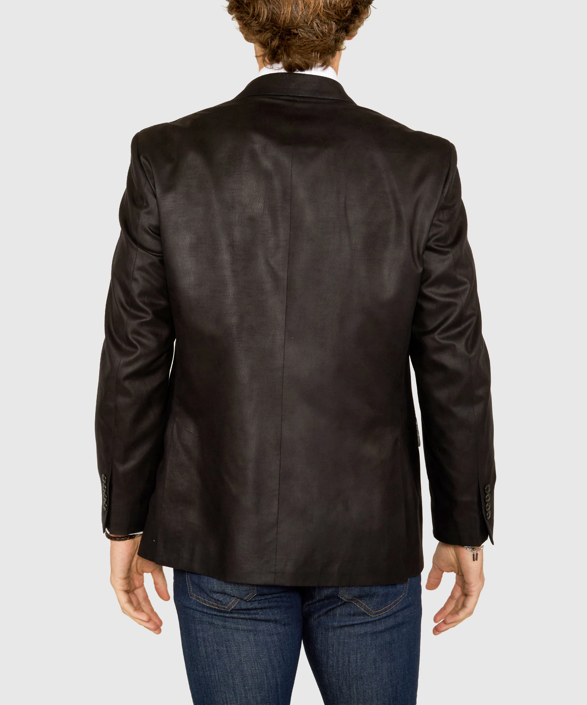 Westport Lifestyle Two-Button Side Vent Microfiber Sport Coat - Image 11